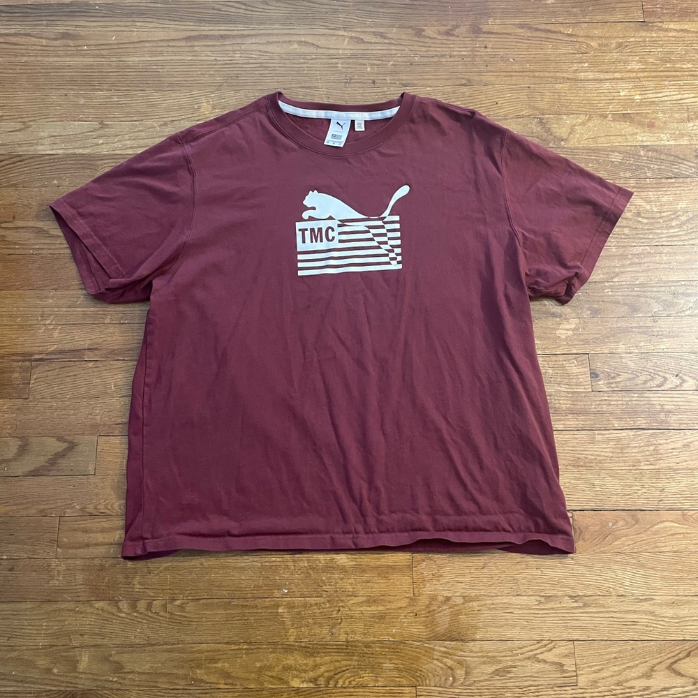 Puma Short Sleeve Tee with Graphic Design